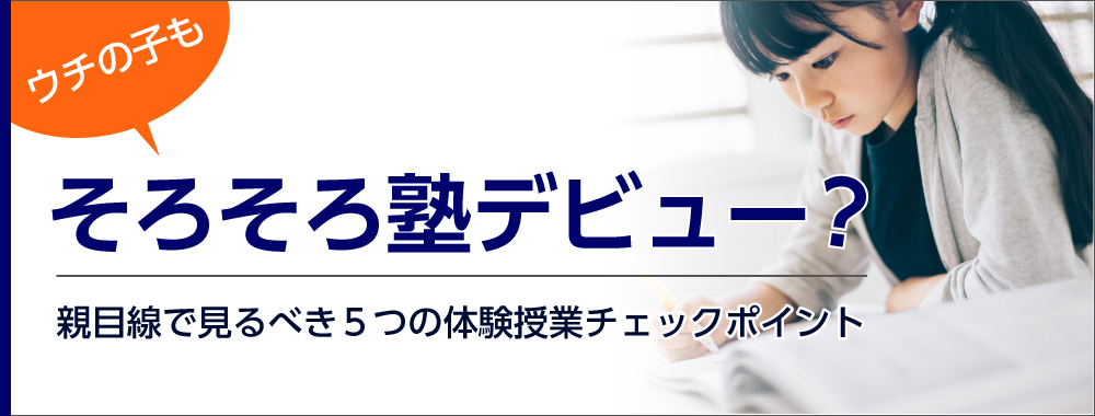 集団と比較した、個別指導の塾選びで抑えておきたい5つのポイント